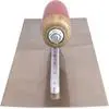 12 X 5 PermaShape® Golden Stainless Steel Finishing Trowel w/Curved DuraSoft® Handle - Image 4