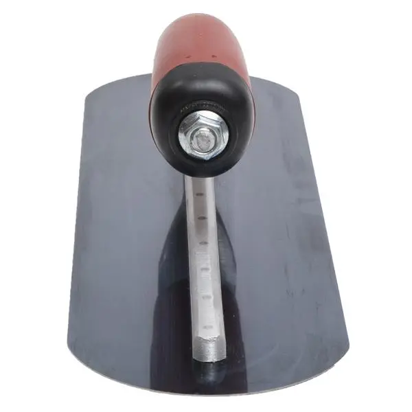 16 X 4" Blue Steel Finishing Trowel-Fully Rounded w/Curved DuraSoft® Handle - Image 5