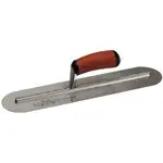 16 X 4" Fully Rounded Finishing Trowel w/Curved DuraSoft® Handle
