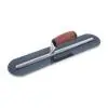 18 X 3" Blue Steel Finishing Trowel-Fully Rounded w/Curved DuraSoft® Handle - Image 2