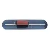 18 X 4" Blue Steel Finishing Trowel-Fully Rounded w/Curved DuraSoft® Handle - Image 3
