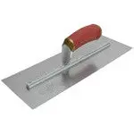 18 X 4 PermaShape® Carbon Steel Finishing Trowel w/Curved DuraSoft® Handle