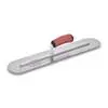 20 X 4" Fully Rounded Finishing Trowel w/Curved DuraSoft® Handle - Image 4