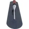 24 X 5" Blue Steel Finishing Trowel-Fully Rounded w/Curved DuraSoft® Handle - Image 5