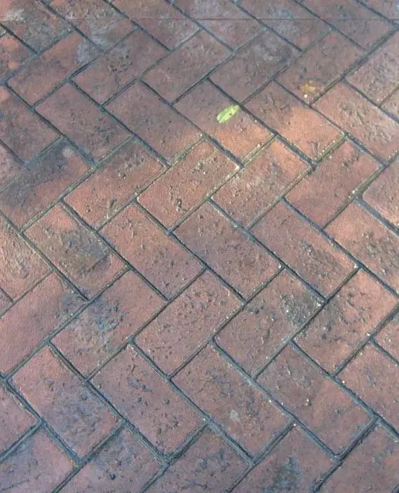 Brick Concrete Stamps - Olde Town Herringbone - Image 2
