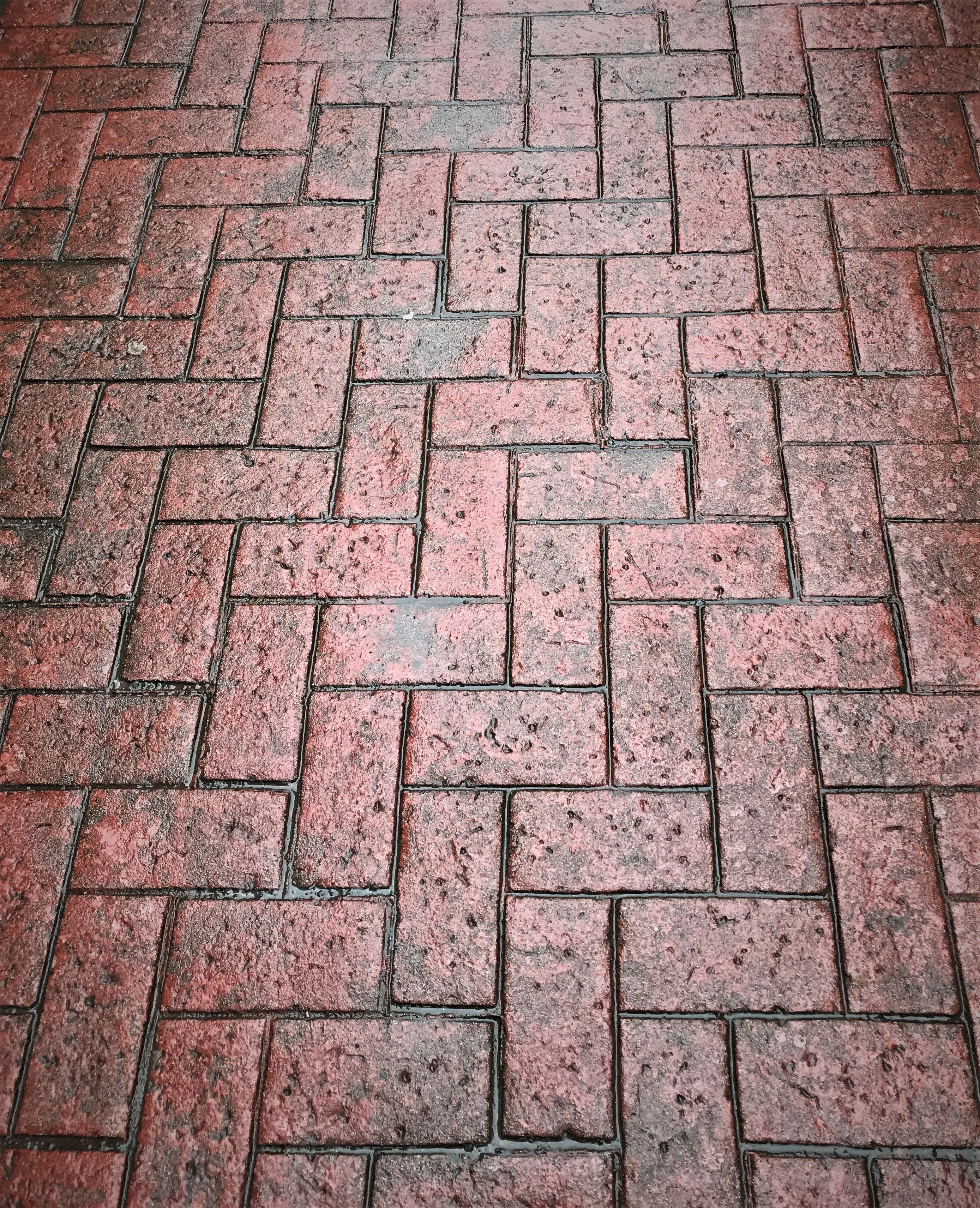 Brick Concrete Stamps - Olde Town Herringbone - Image 3