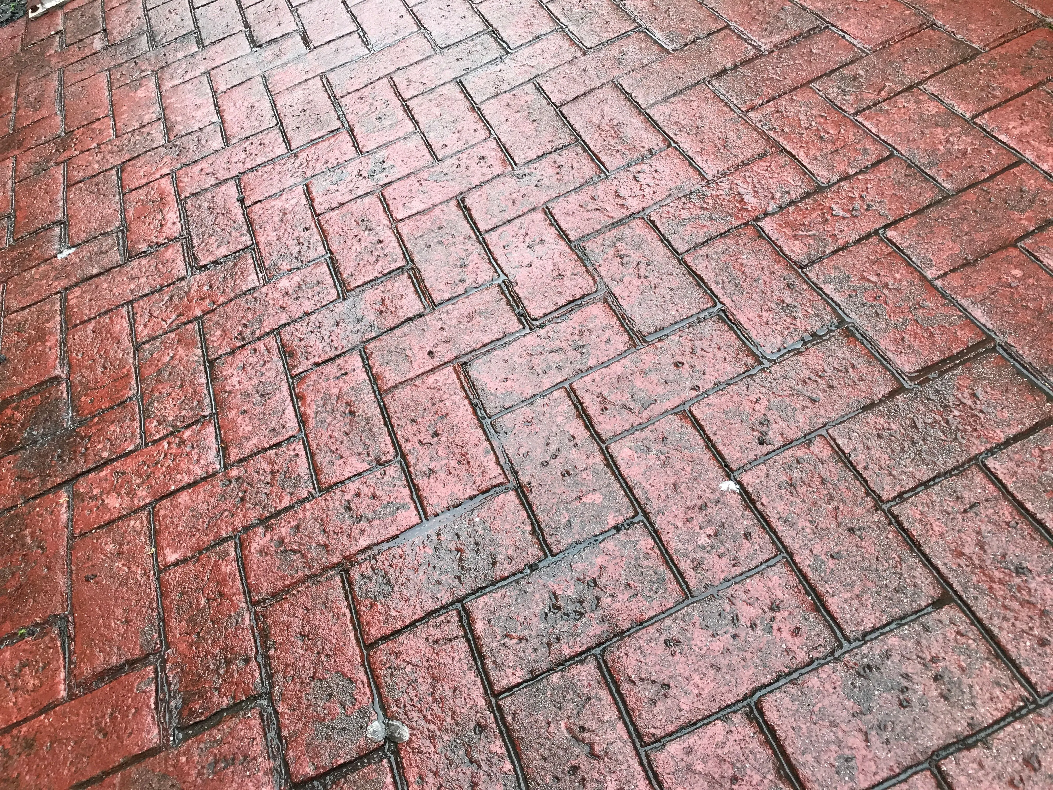 Brick Concrete Stamps - Olde Town Herringbone - Image 6