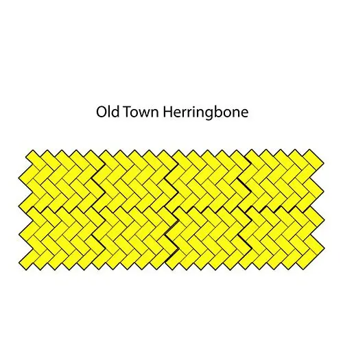 Brick Concrete Stamps - Olde Town Herringbone - Image 8