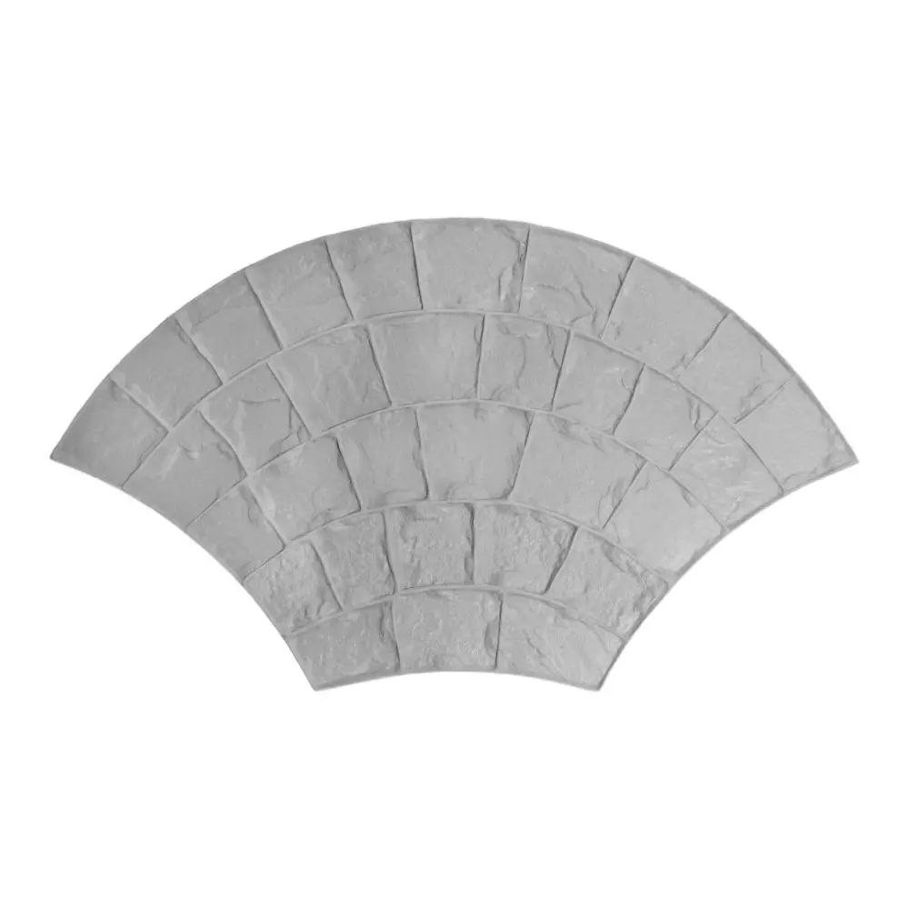 Cobble Concrete Stamps - Roman Fan - Image 11
