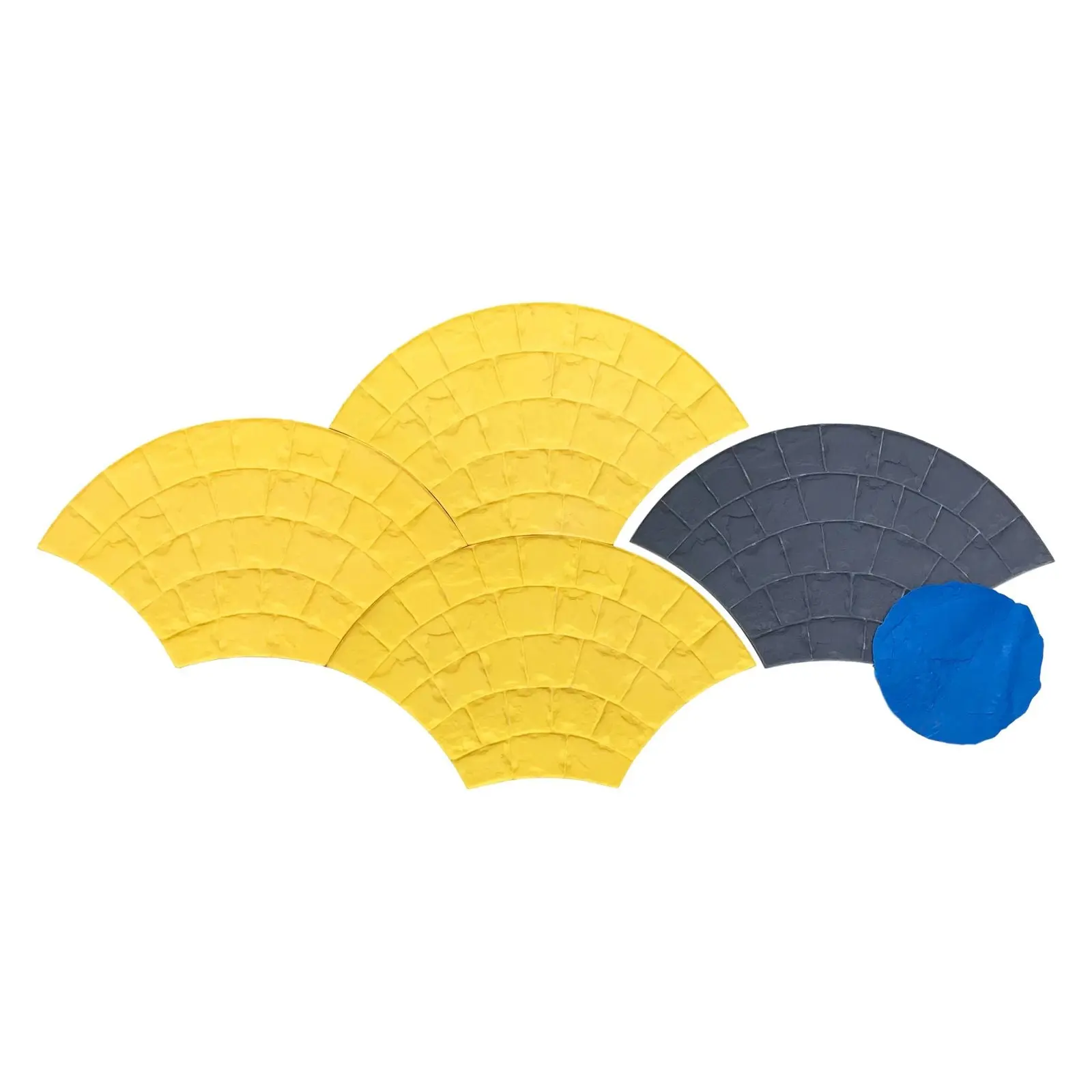 Cobble Concrete Stamps - Roman Fan - Image 8