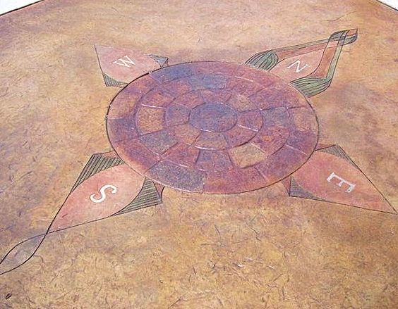 Cobble Style Concrete Stamps - Weathered Stone Circle - Image 3