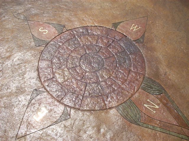 Cobble Style Concrete Stamps - Weathered Stone Circle - Image 4