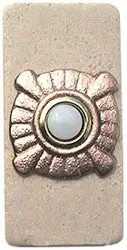 Compass Stone Doorbell in Pewter, Brass, ORB or Bronze - Image 8