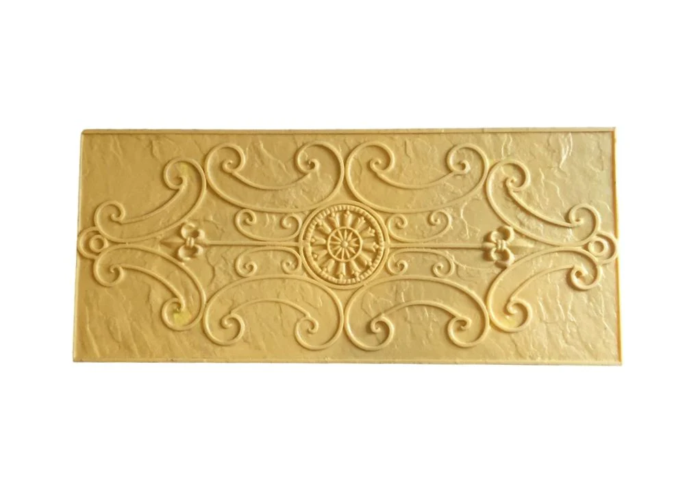 Concrete Accent Stamp Mat - 28" Decorative Scroll - Image 4