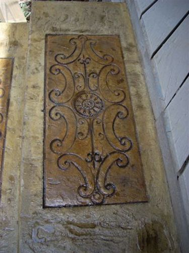 Concrete Accent Stamp Mat - 28" Decorative Scroll - Image 5