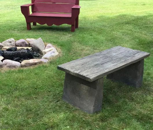 Concrete Bench Mold - Barn Wood Plank - Image 5