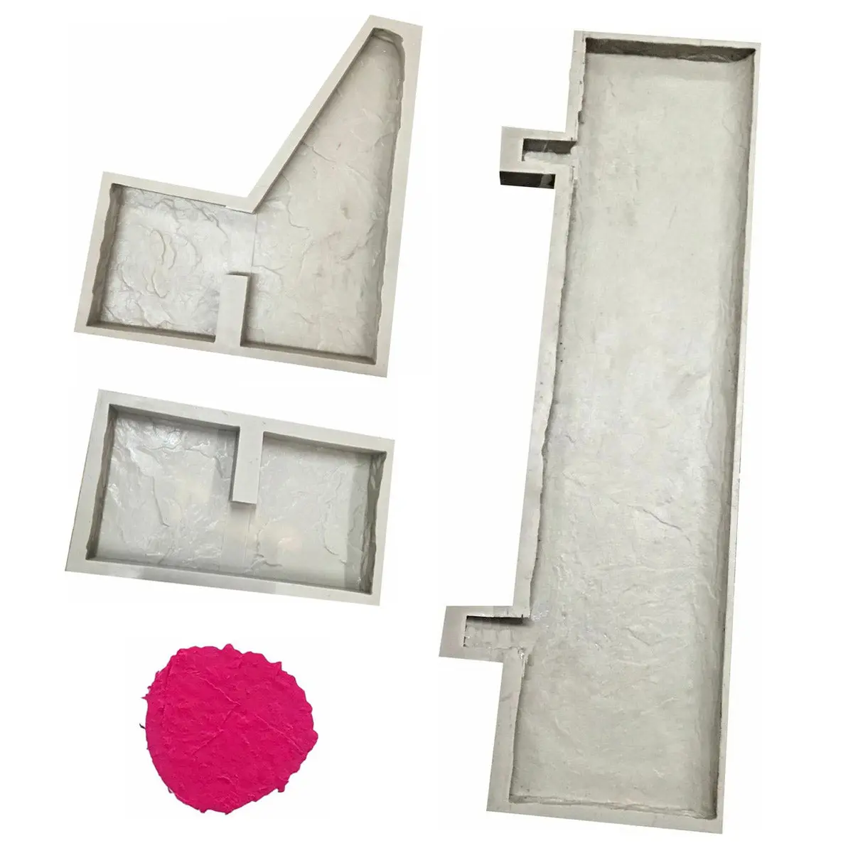 Concrete Bench Mold with Backrest - Slate - Image 3