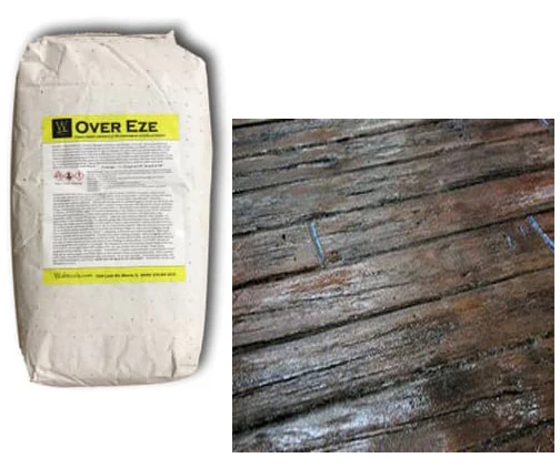 Concrete Cement Overlay Over-Eze - Stampable Overlayment
