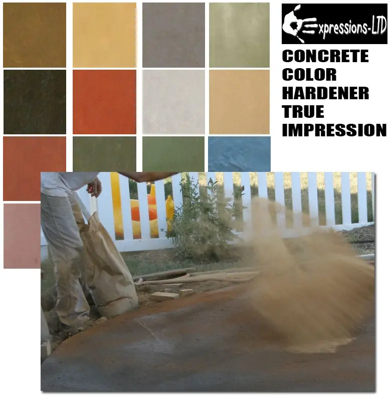Concrete Color Hardener - True Impression