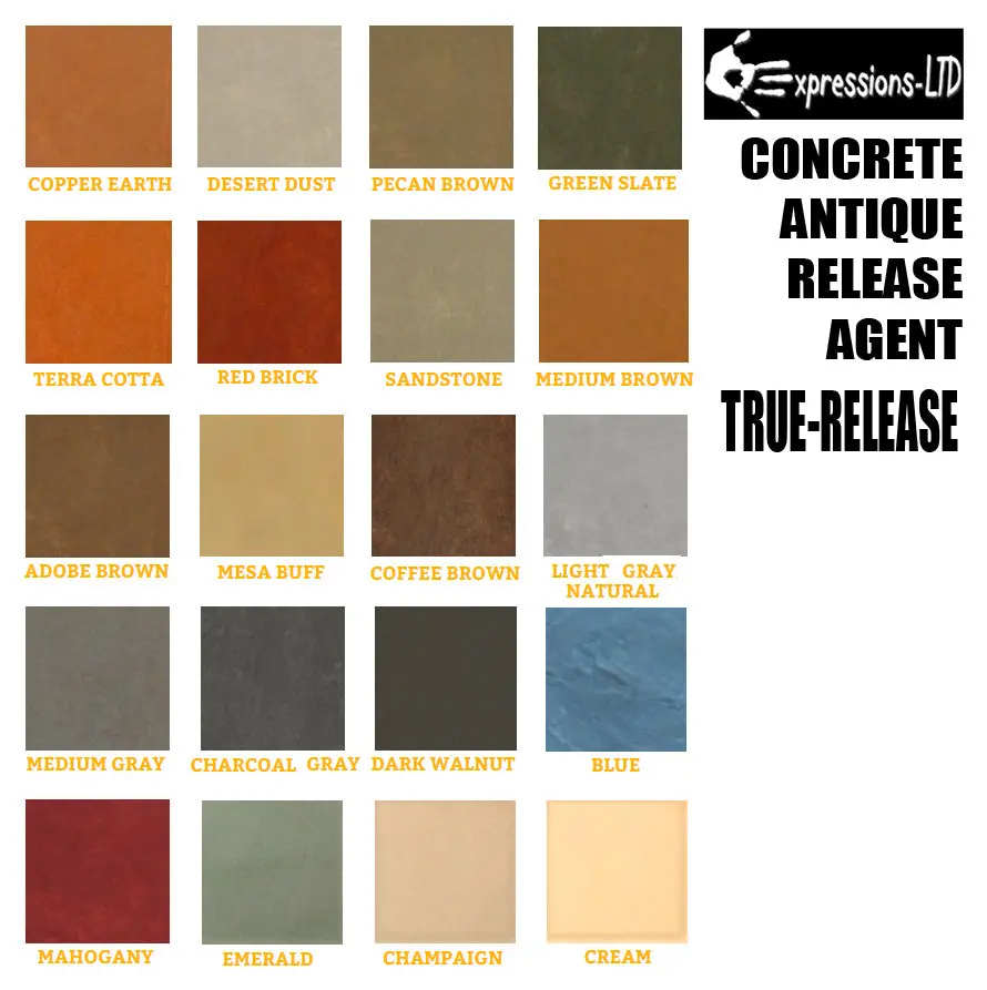 Concrete Colored Antiquing Accent Powder Release - Image 3