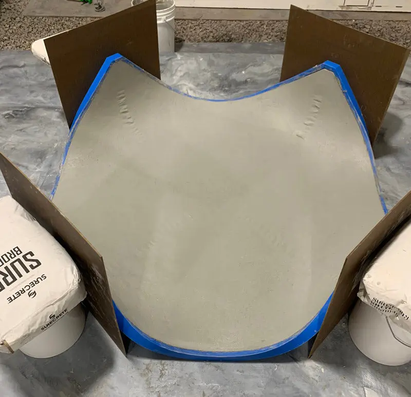 Concrete Bendable Mold, 5' Coffee Table SDP-60 - Image 6