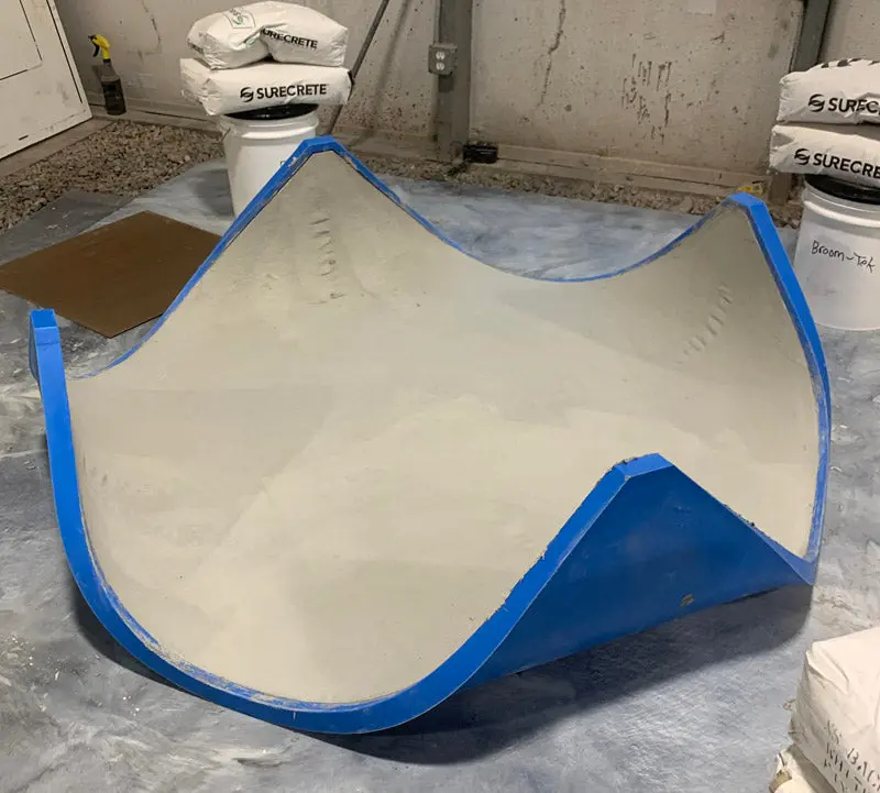 Concrete Bendable Mold, 5' Coffee Table SDP-60 - Image 7