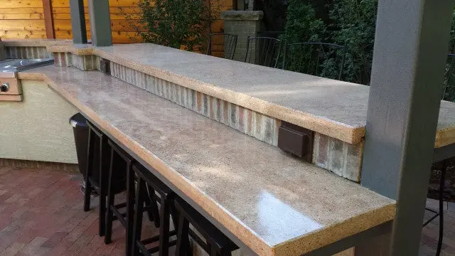 Concrete Countertop Forms - 3.5" Flat Square Commercial Bar - Image 4