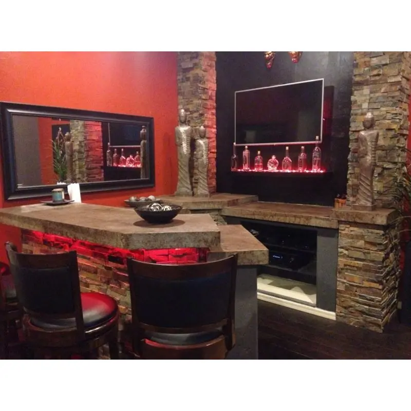 Concrete Countertop Forms - 3.5" Flat Square Commercial Bar - Image 5