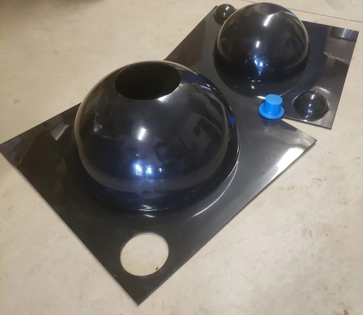 Concrete Vessel ABS Sink Mold DPM-10 Bowl (14"x6.5") - Image 4