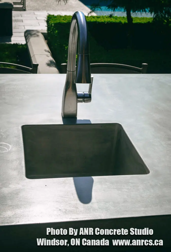 Concrete Sink Mold SDP-53 Square Prep Bar (14"x14"x8.5") - Image 4