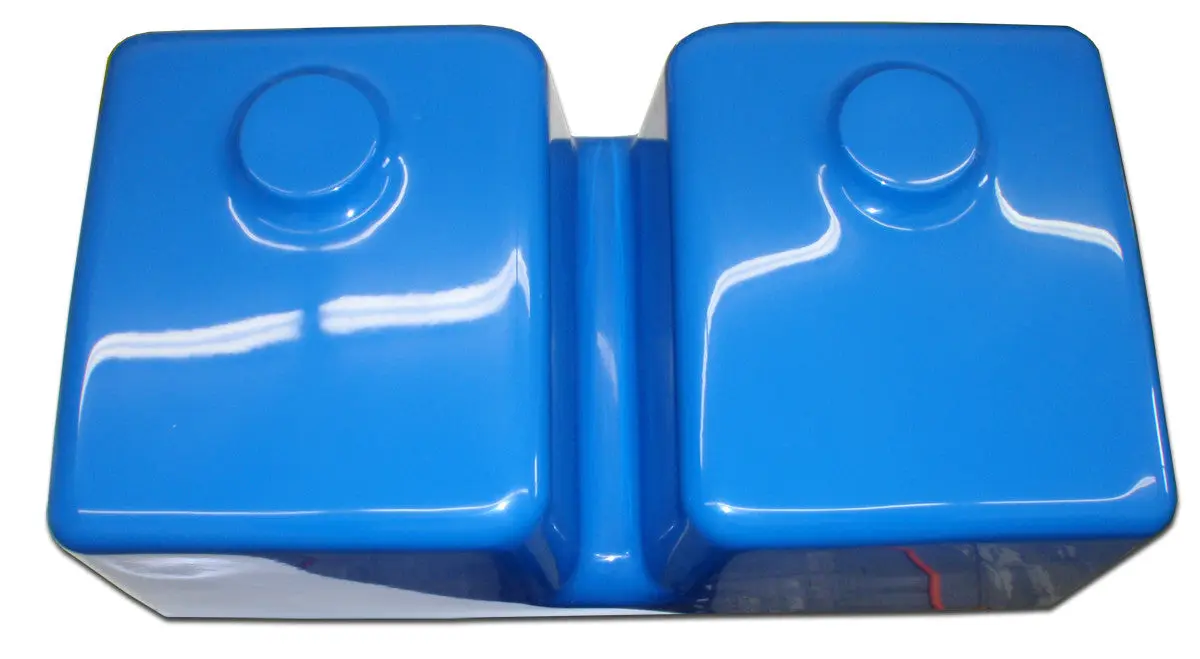 Concrete Sink Mold SDP-38 Kitchen Double Basin (30"x16.25"x9.75") - Image 4