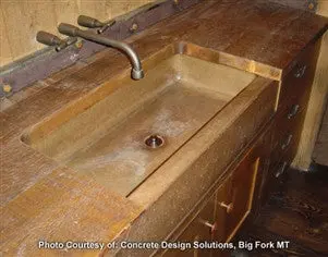 Concrete Sink Mold SDP-10 - Shallow Farm (32"x14.5"x4") - Image 5
