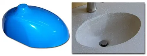 Concrete Sink Mold SDP-28 Oval Small (15.5"x10"x4.75")