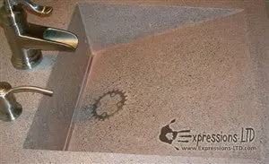 Concrete Sink Mold SDP-2 Wedge Ramp Slot Drain (17 1/8"x16"x6") - Image 6