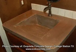 Concrete Sink Mold SDP-17 Mesa Ramp Erosion Design (17.5"x16.5"x6.5") - Image 8