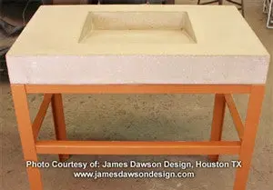 Concrete Sink Mold SDP-44 ADA Shallow Ramp Slot Drain (17"x14"x3") - Image 4