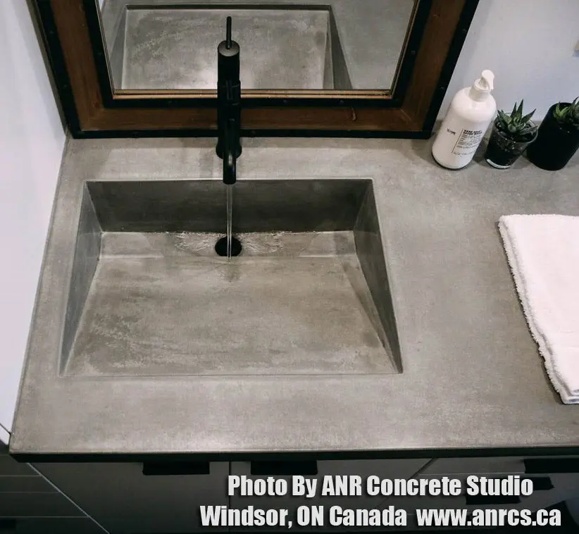 Concrete Sink Mold SDP-29 Traditional Ramp (20.25"x14.75"x6") - Image 4