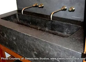 Concrete Sink Mold SDP-15 Trough Design (40"x12"x6") - Image 4