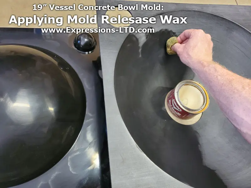 Concrete Vessel ABS Sink Mold DPM-20 Bowl (19"x6") - Image 5