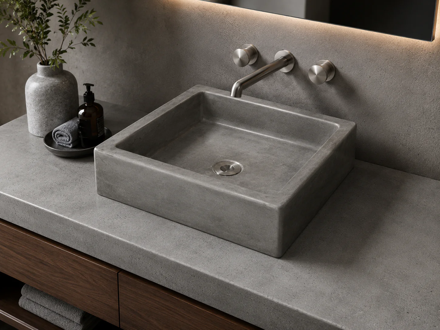 Concrete Sink Mold SDP-47 Vessel Box (15"x15"x4") - Image 4