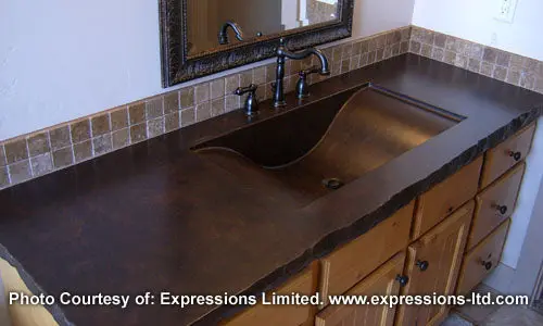 Concrete Sink Mold SDP-25 Wave Lavatory Drain (29"x14.25"x6.75") - Image 4
