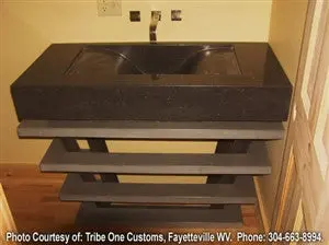 Concrete Sink Mold SDP-26 Wave Slot Drain (29"x14.25"x6") - Image 7