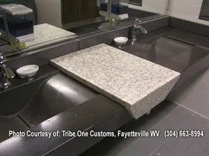 Concrete Sink Mold SDP-26 Wave Slot Drain (29"x14.25"x6") - Image 9