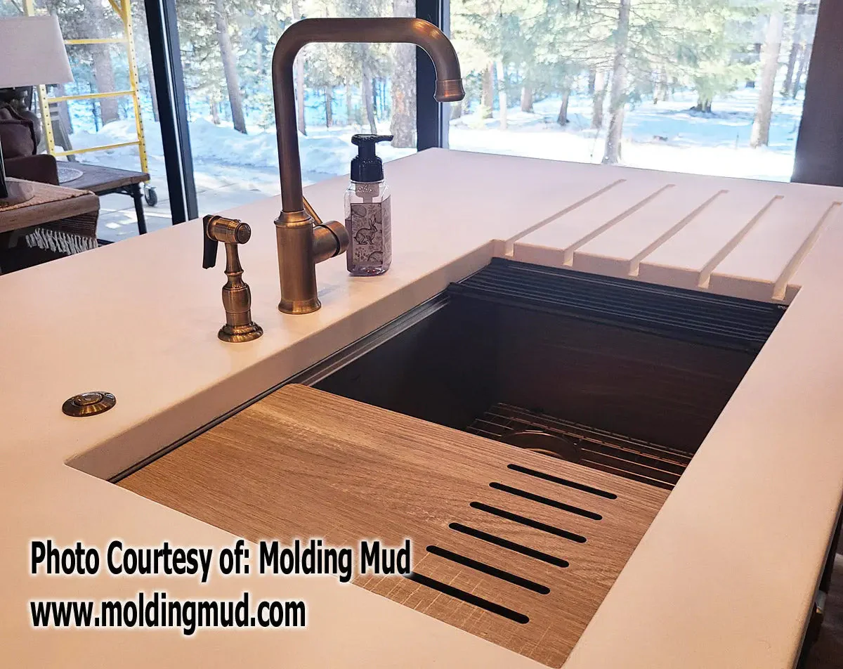 Concrete Drainboard Groove Molds, Reusable Rubber - Image 4