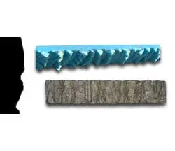 Concrete Edge Form Liner - 2" Tree Bark
