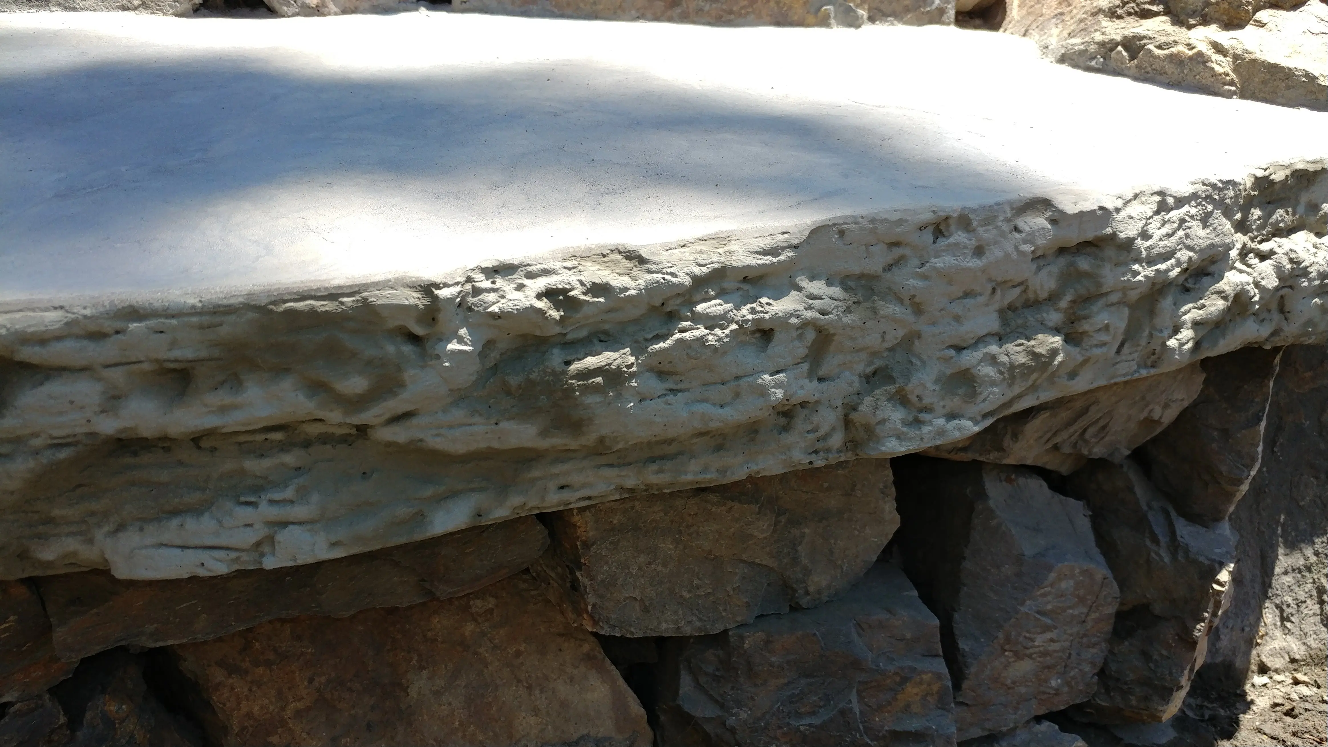 Concrete Edge Form Liner - 4" Rammed Earth - Image 4