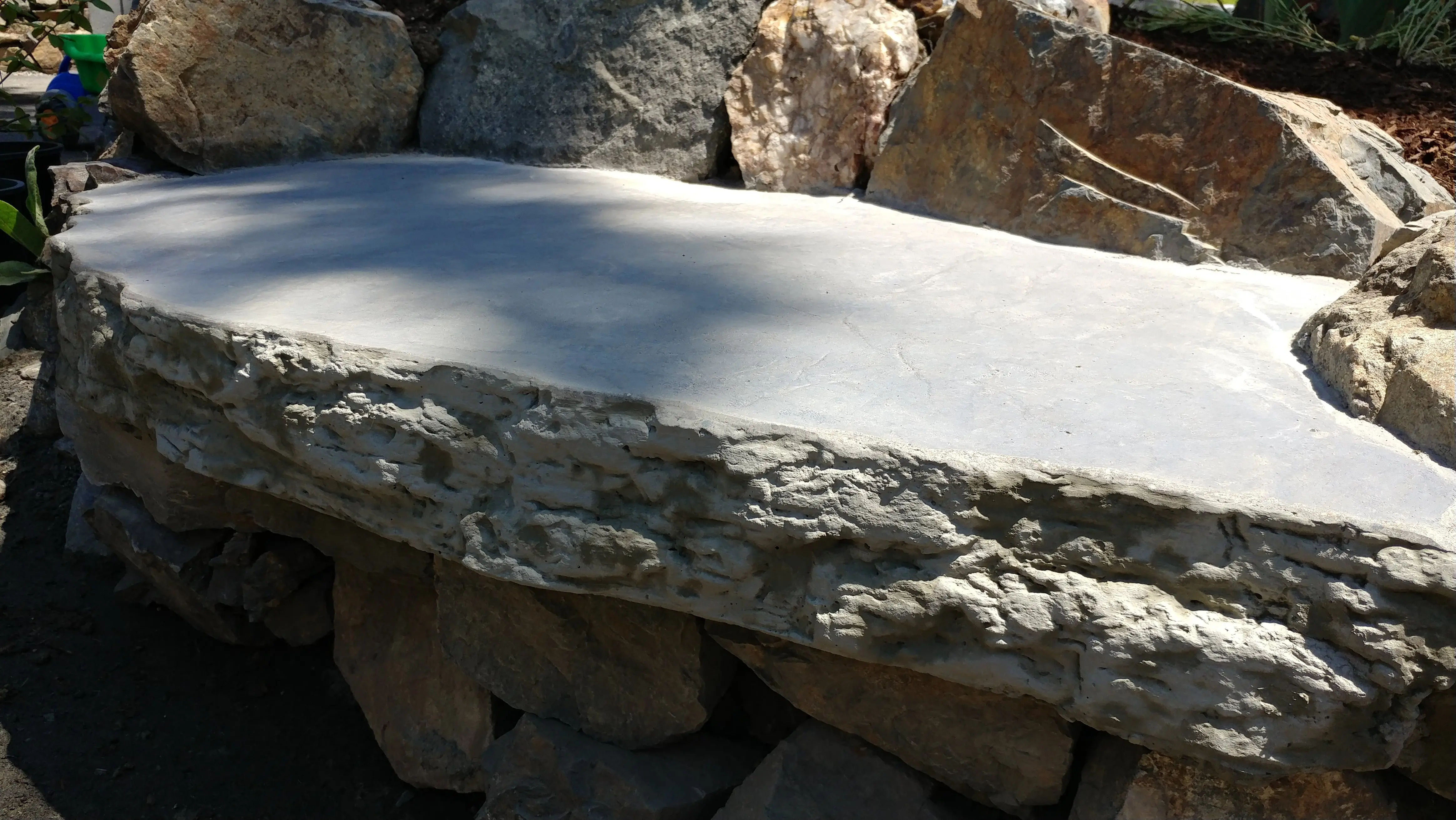 Concrete Edge Form Liner - 4" Rammed Earth - Image 6