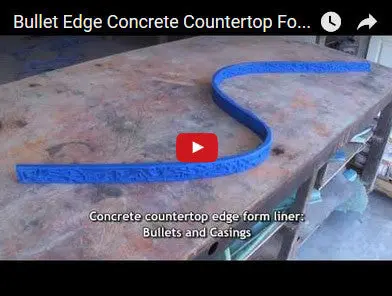 Concrete Edge Form Liner - 2" Bullets & Casings - Image 6