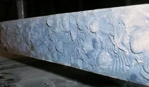 Concrete Edge Form Liner - 2" Coral Reef Sea Shell - Image 4