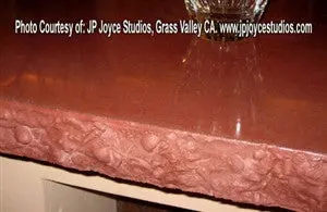 Concrete Edge Form Liner - 2" Coral Reef Sea Shell - Image 6